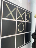 Noughts and Crosses Chalkboard vinyl decal